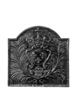 King Of France Coat Of Arms Fireplace Plate