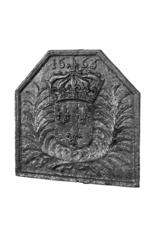 Maison Leon Van den Bogaert 1663 Französischer königlicher und göttlicher Regierungsplatte