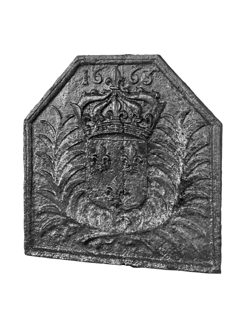 Maison Leon Van den Bogaert 1663 Französischer königlicher und göttlicher Regierungsplatte