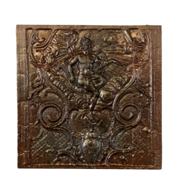 Maison Leon Van den Bogaert Rococo haardplaat — 65 cm hoog