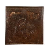 Maison Leon Van den Bogaert Placa Trasera para chimenea de Cisne Francés
