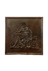 Maison Leon Van den Bogaert Plaque Murale Le Berger Avec Son Chien