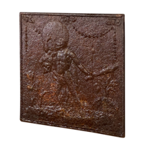 Maison Leon Van den Bogaert Haardplaat voor kleine achterkant — 38 cm hoog
