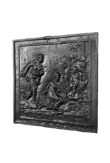 Maison Leon Van den Bogaert Antique Romantic Wall Plates Cast Iron