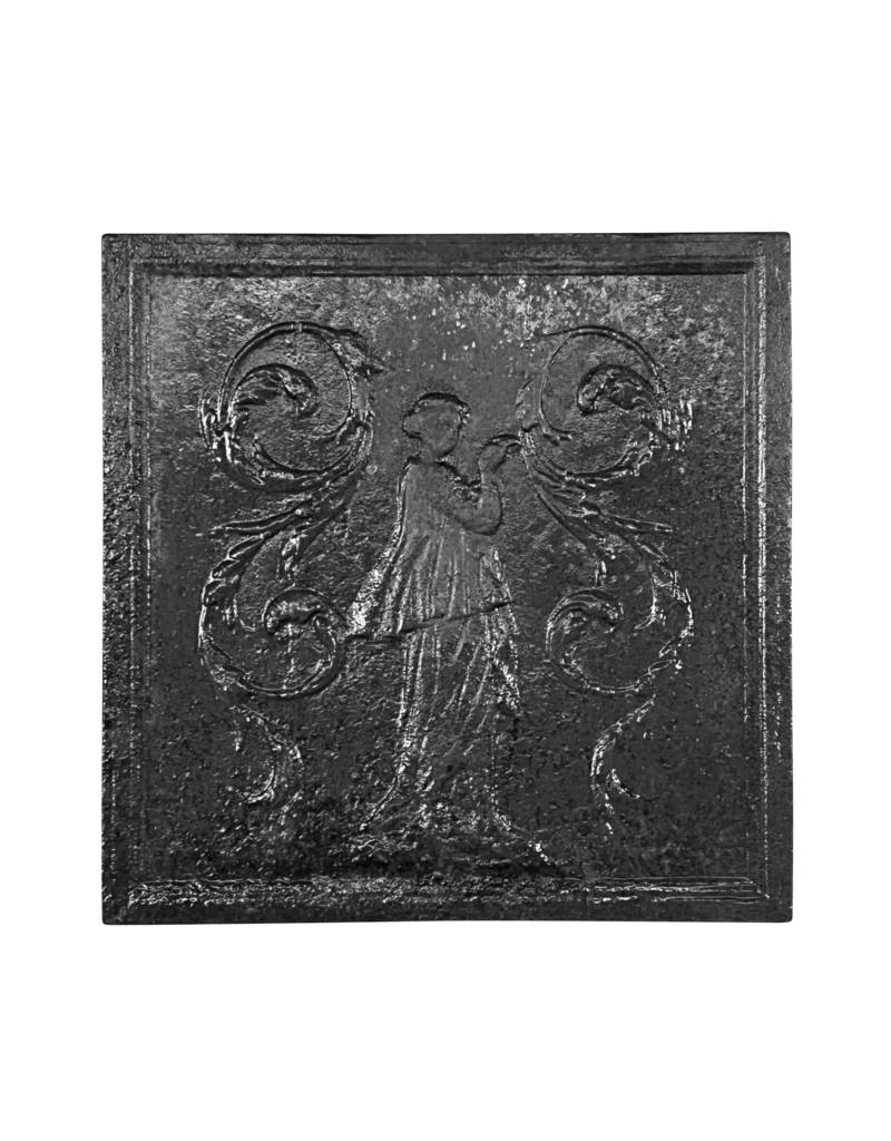 Maison Leon Van den Bogaert Square Fire-Backs In Cast Iron