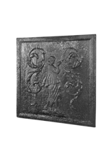 Maison Leon Van den Bogaert Square Fire-Backs In Cast Iron