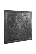 Maison Leon Van den Bogaert Square Fire-Backs In Cast Iron