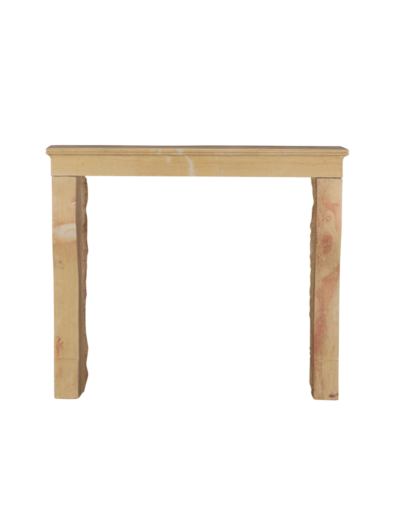 Maison Leon Van den Bogaert Antique Fireplace Surround Bicolor Stone