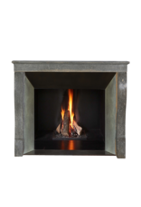 Dark Stone Fireplace Surround From France