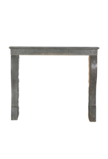 Dark Stone Fireplace Surround From France