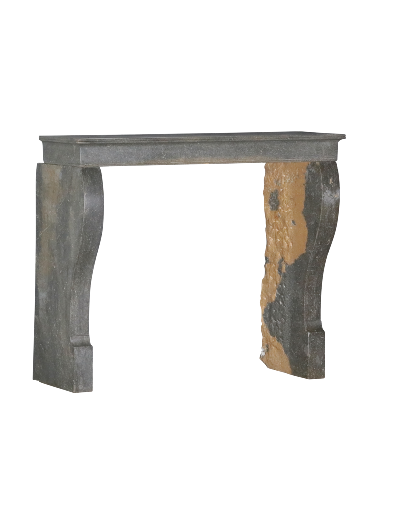 Dark Stone Fireplace Surround From France