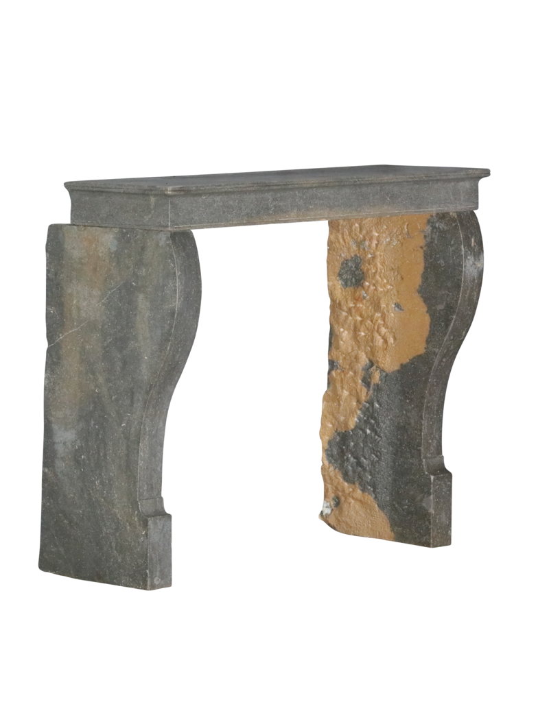 Dark Stone Fireplace Surround From France