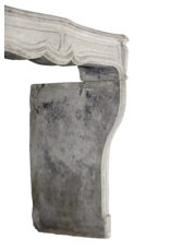 Maison Leon Van den Bogaert White Limewashed Stone Fireplaces