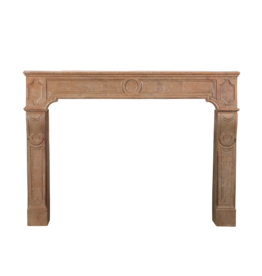 French Buxy Stone Fireplace Surround