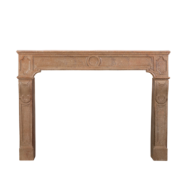 Maison Leon Van den Bogaert French Buxy Stone Fireplace Surround