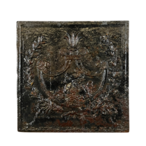 Maison Leon Van den Bogaert Bull Riding Fireplace Plate French Antiques — 55 cm High