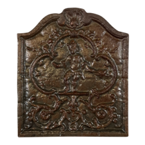 Maison Leon Van den Bogaert 18th Century Fireback the LXV Chinese — 58 cm High
