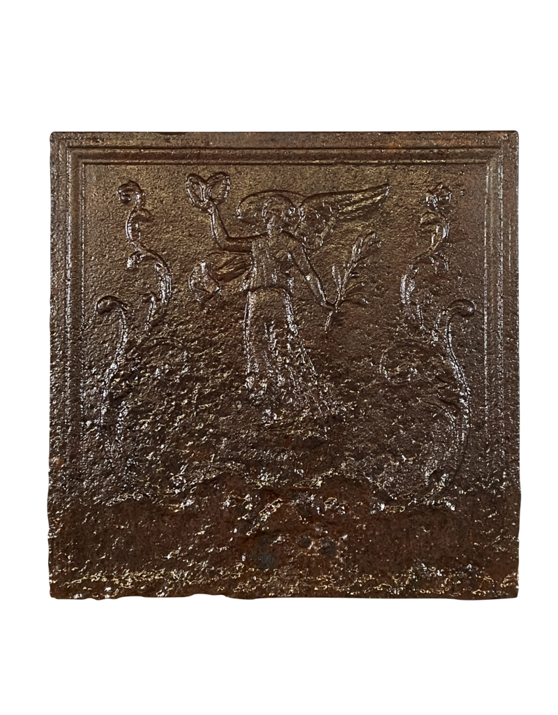 Maison Leon Van den Bogaert Plaque De Cheminée Française En Fonte