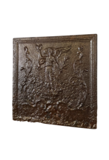 Maison Leon Van den Bogaert French Fireplace Plate In Cast Iron