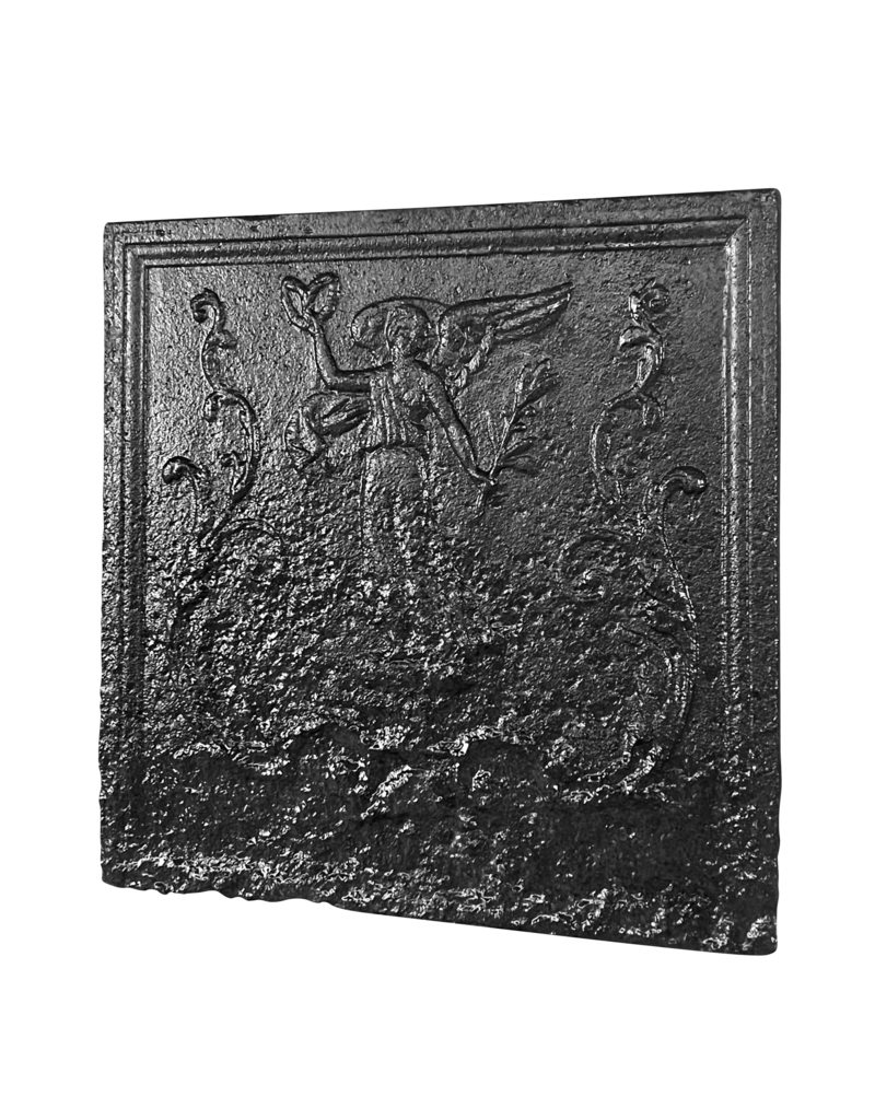 Maison Leon Van den Bogaert French Fireplace Plate In Cast Iron
