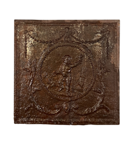 Maison Leon Van den Bogaert Putti met Duif — 48 cm hoog