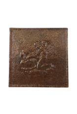 Plaque De Cheminée En Fonte Ange Et Cheval