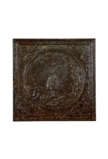Maison Leon Van den Bogaert Jeanne d'arc Kaminplatte knight für Frankreich