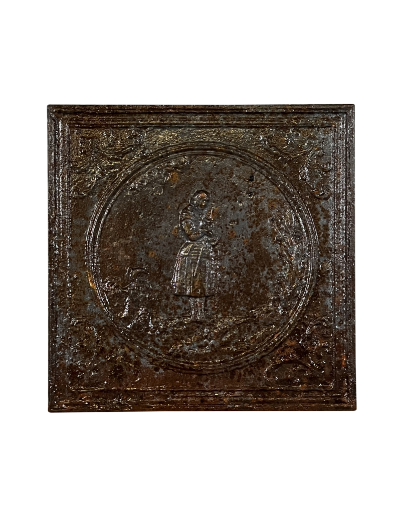 Maison Leon Van den Bogaert Jeanne d'arc Kaminplatte knight für Frankreich