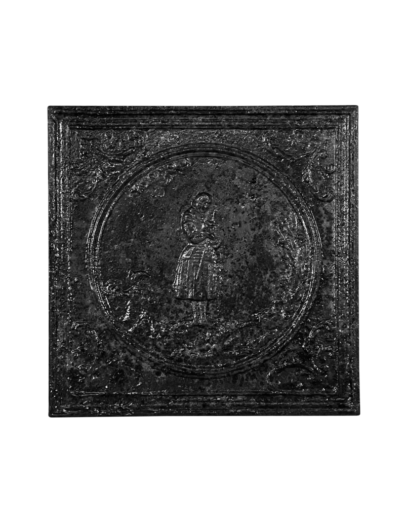 Maison Leon Van den Bogaert Jeanne d'arc Kaminplatte knight für Frankreich