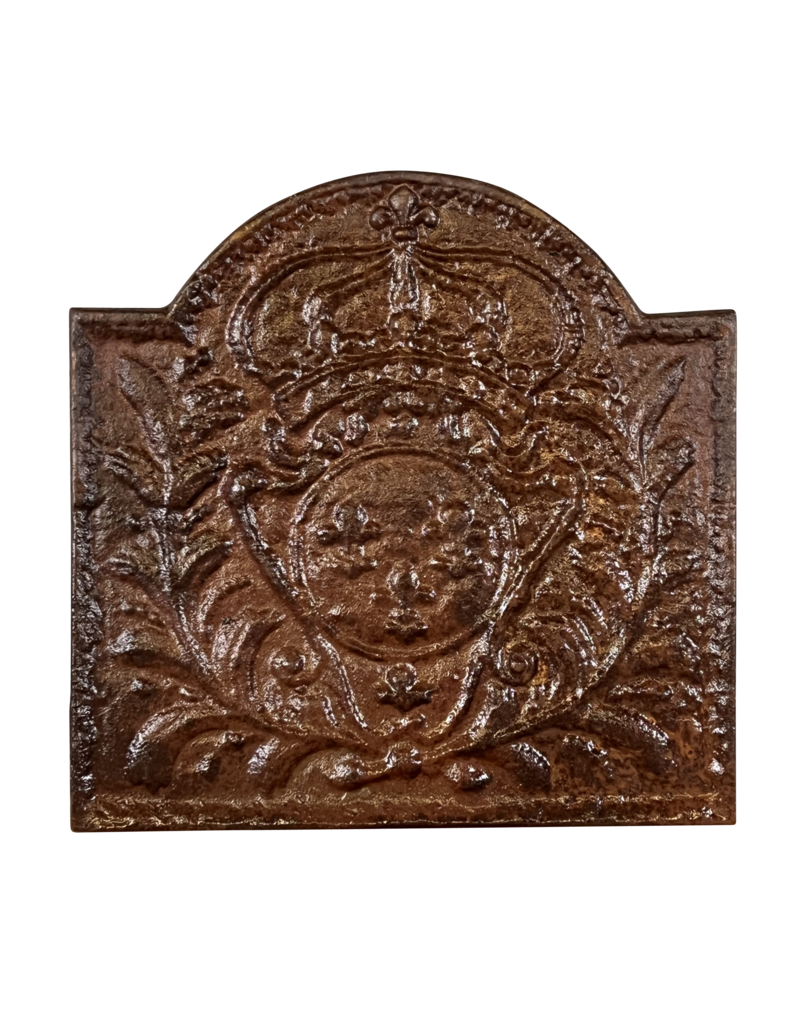 Maison Leon Van den Bogaert Klassisches Kaminplatte-wappen des königs von Frankreich