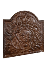 Maison Leon Van den Bogaert Klassisches Kaminplatte-wappen des königs von Frankreich