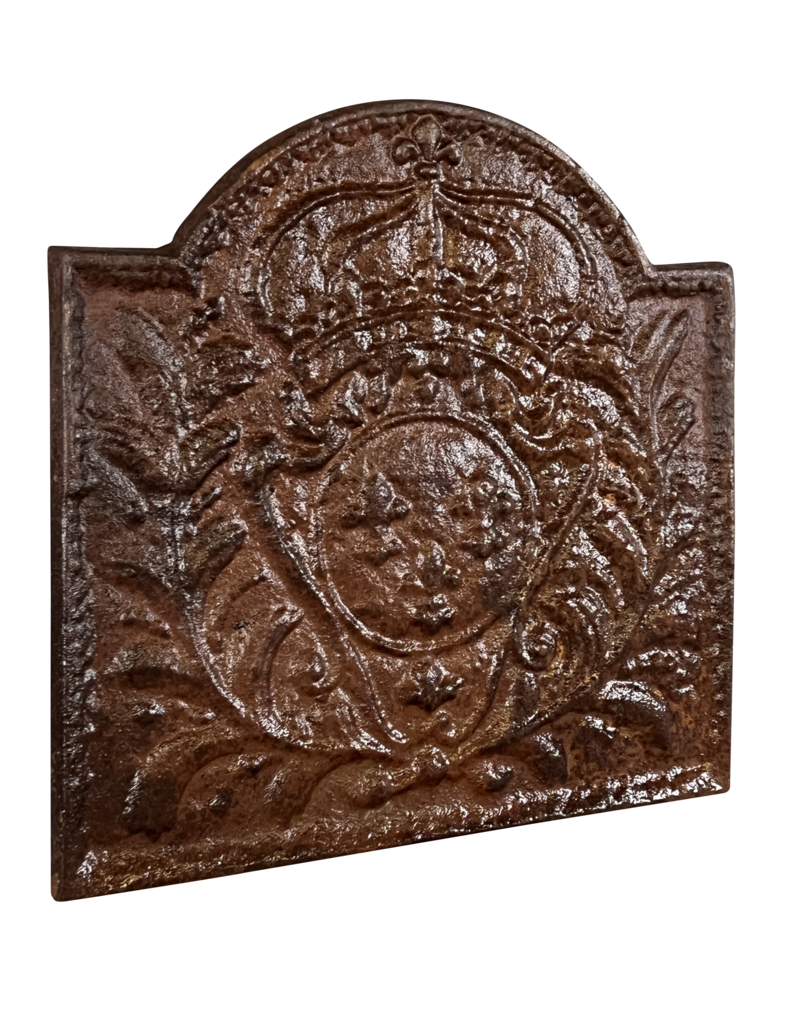 Maison Leon Van den Bogaert Klassisches Kaminplatte-wappen des königs von Frankreich