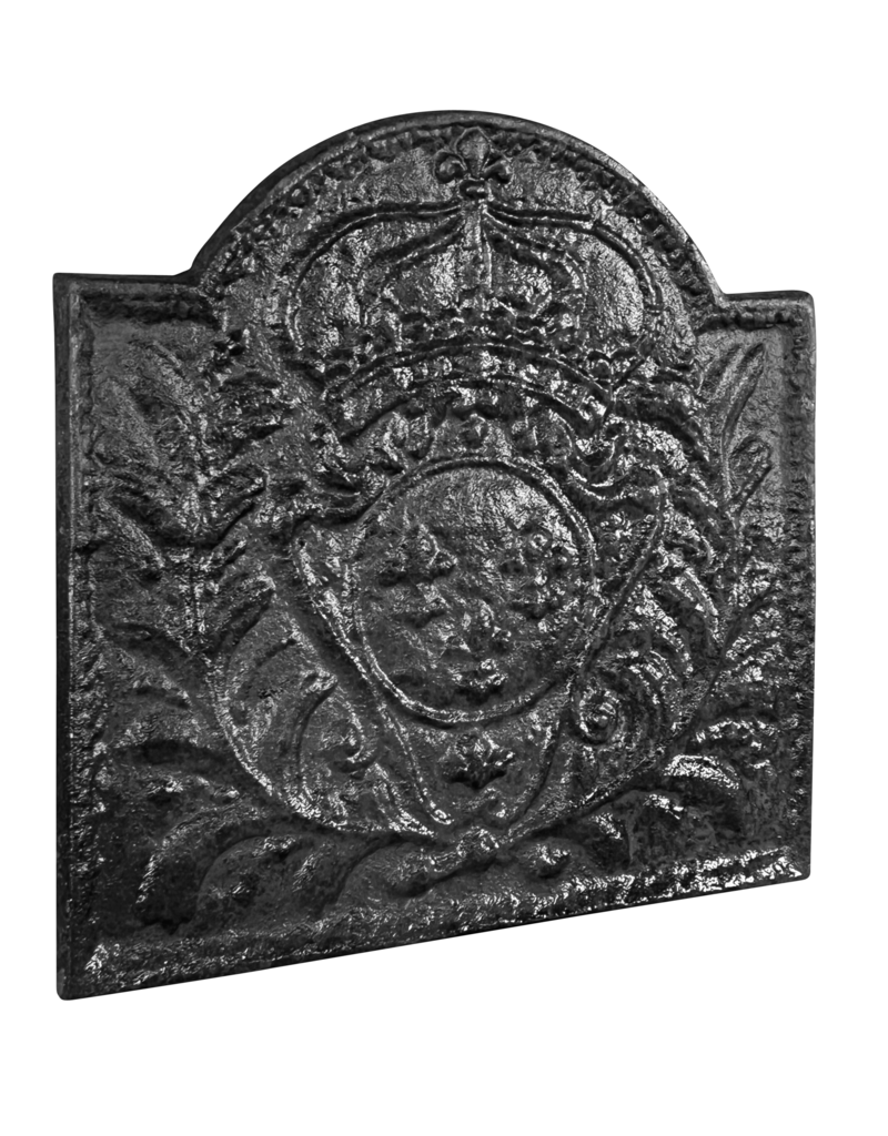 Maison Leon Van den Bogaert Klassisches Kaminplatte-wappen des königs von Frankreich