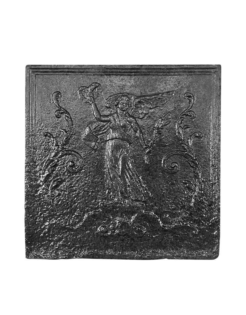 Maison Leon Van den Bogaert Plaque De Cheminée Carrée Déesse Grecque