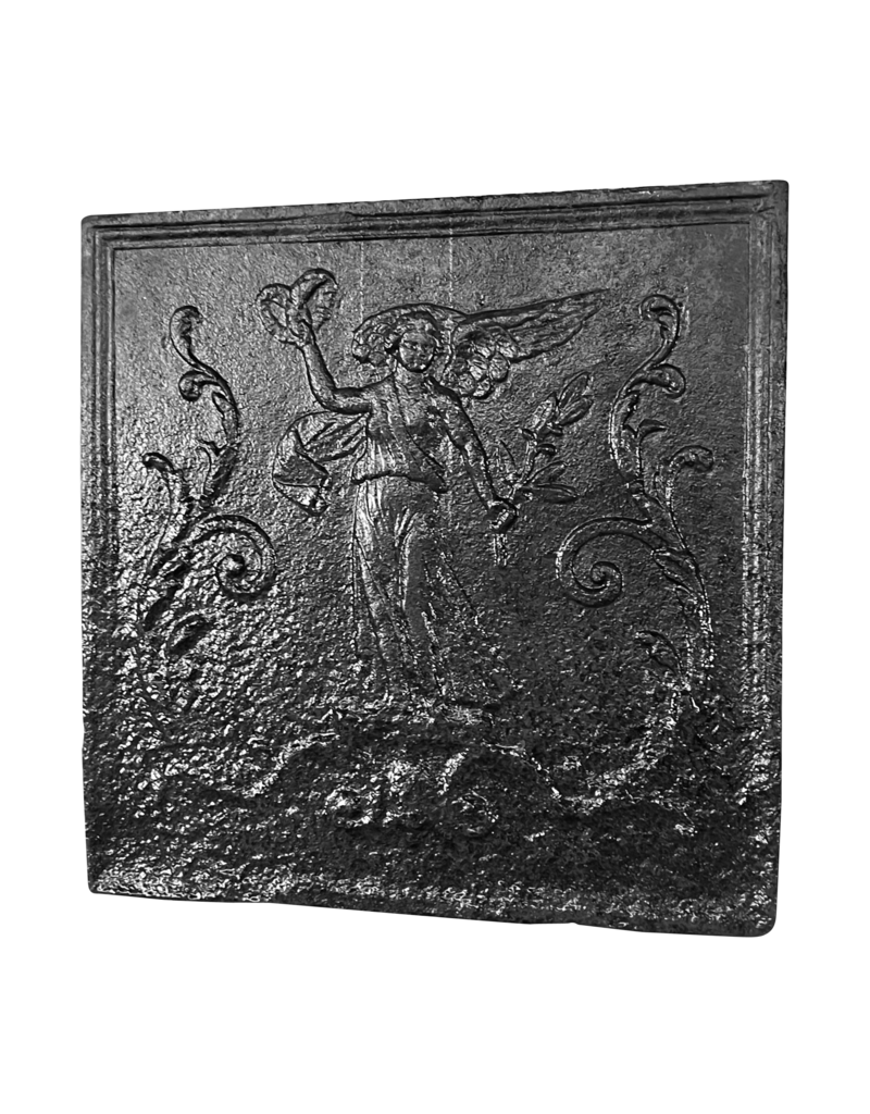 Maison Leon Van den Bogaert Plaque De Cheminée Carrée Déesse Grecque