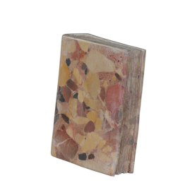 Maison Leon Van den Bogaert Dekoratives Buch aus Breche-Marmor