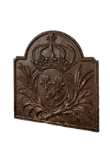 Maison Leon Van den Bogaert Placas De Pared De Hierro Fundido Del Rey De Francia.
