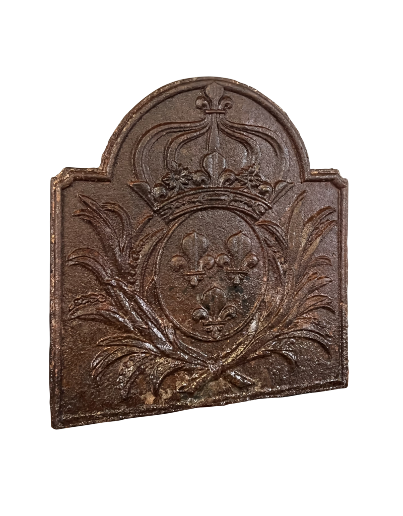 Maison Leon Van den Bogaert Der König von Frankreich Wandplatte aus Gusseisen