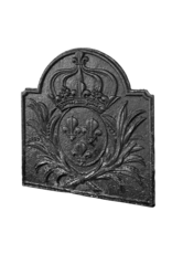Maison Leon Van den Bogaert Der König von Frankreich Wandplatte aus Gusseisen