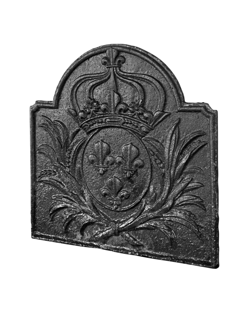 Maison Leon Van den Bogaert Der König von Frankreich Wandplatte aus Gusseisen