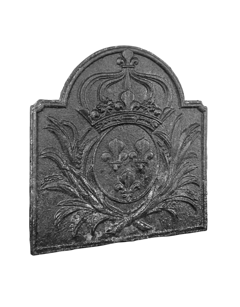 Maison Leon Van den Bogaert Der König von Frankreich Wandplatte aus Gusseisen