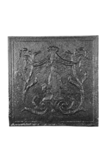 Plaque De Cheminée Aux Motifs Décoratifs Élégants