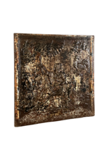 Maison Leon Van den Bogaert French Antiques Firebacks With Patina