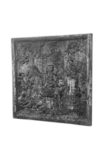 Maison Leon Van den Bogaert Plaque De Cheminée Anciennes Françaises Avec Patine