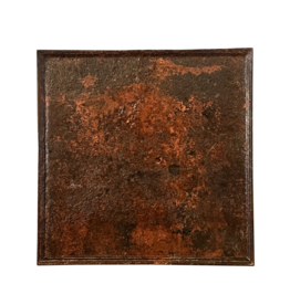 Maison Leon Van den Bogaert Plaque De Cheminée Carrée Minimaliste