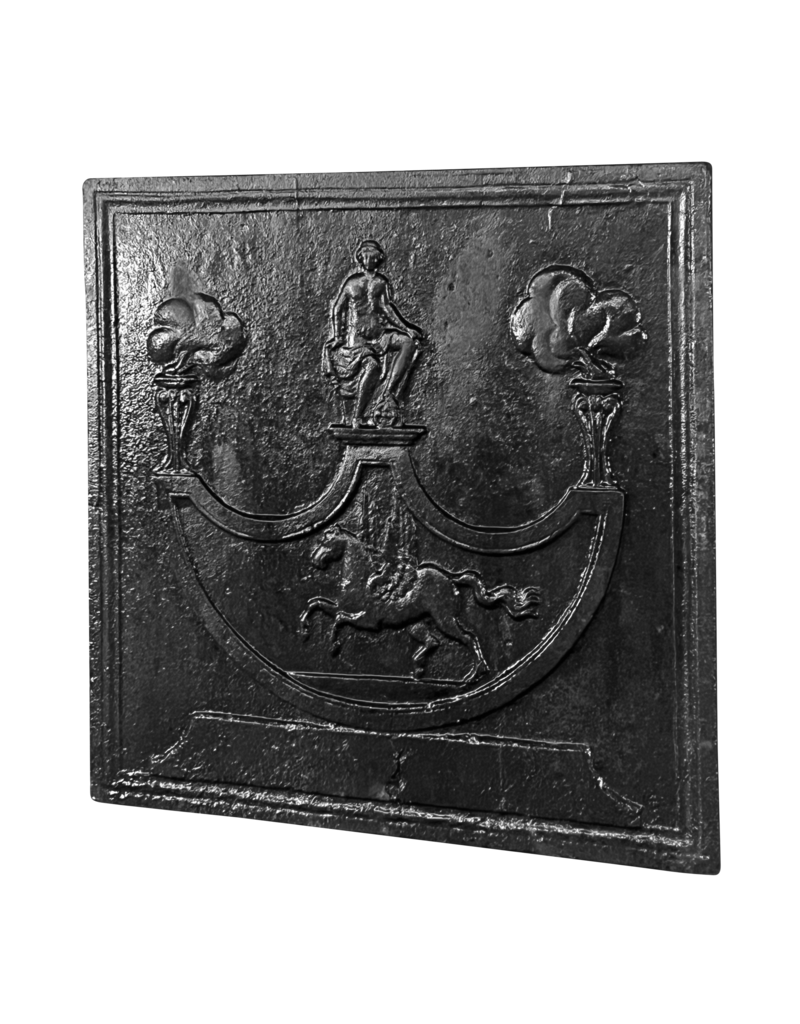 Maison Leon Van den Bogaert Plaque Murale Pour Cheminée À Motif De Cheval Pégase