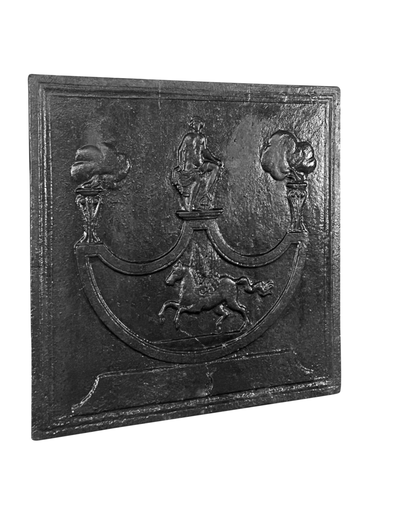Maison Leon Van den Bogaert Plaque Murale Pour Cheminée À Motif De Cheval Pégase