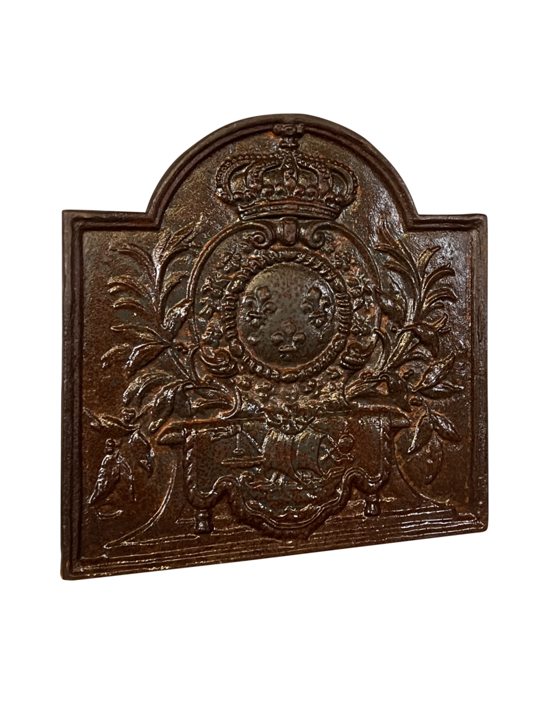 Maison Leon Van den Bogaert French Coat of Arms King of France Fireback