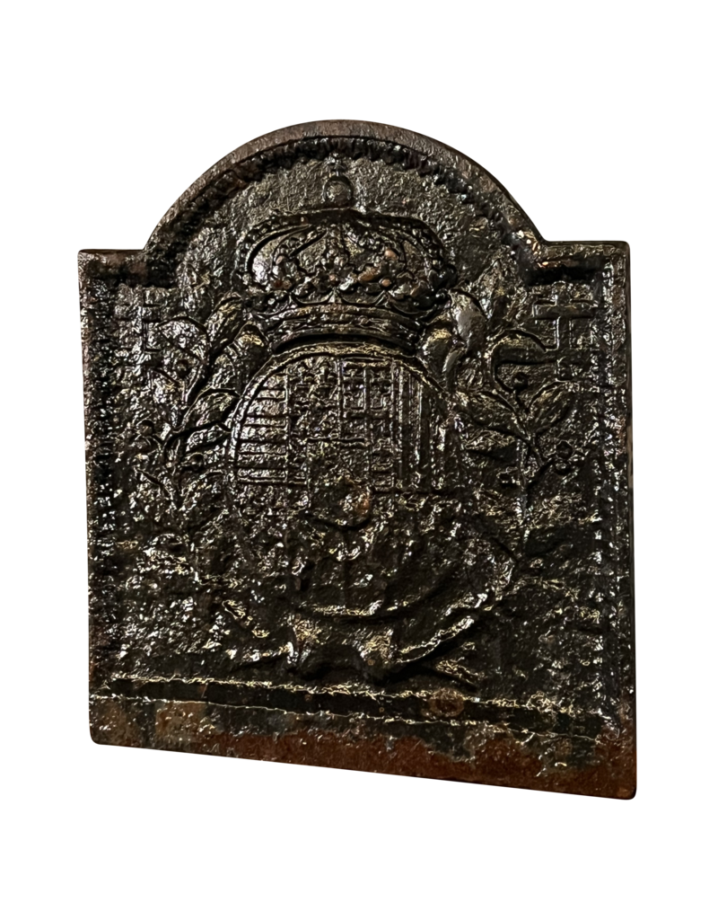 Fireplace Accessories With Coat of Arms