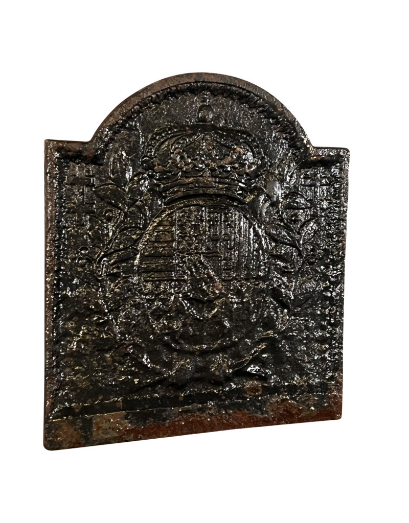 Maison Leon Van den Bogaert Accessoires De Cheminée Avec Blason